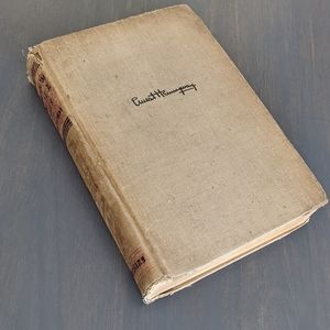 Vintage 1940 Book FROM WHOM THE BELL TOLLS
